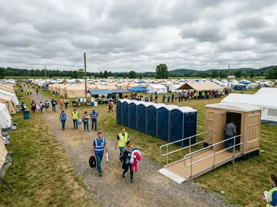 disaster-relief-camp-restrooms-010 — frequently asked questions, Dumpster & Portable Bathrooms Rental in Plainwell, MI
